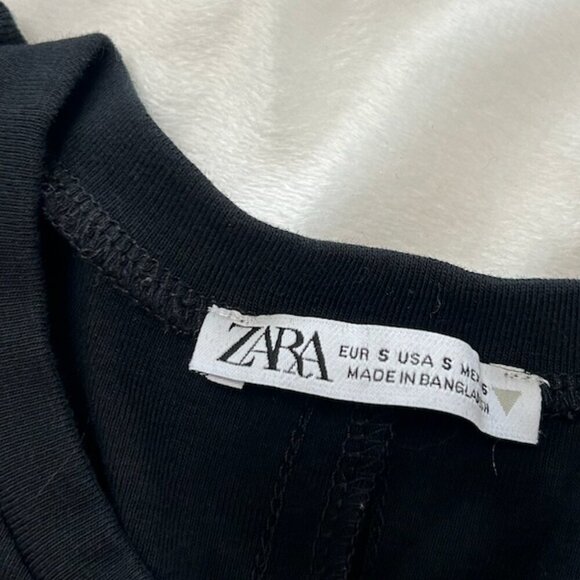 ZARA runched crop top - Picture 2 of 4